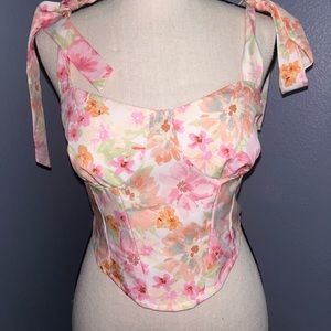 Corset top never been worn size medium